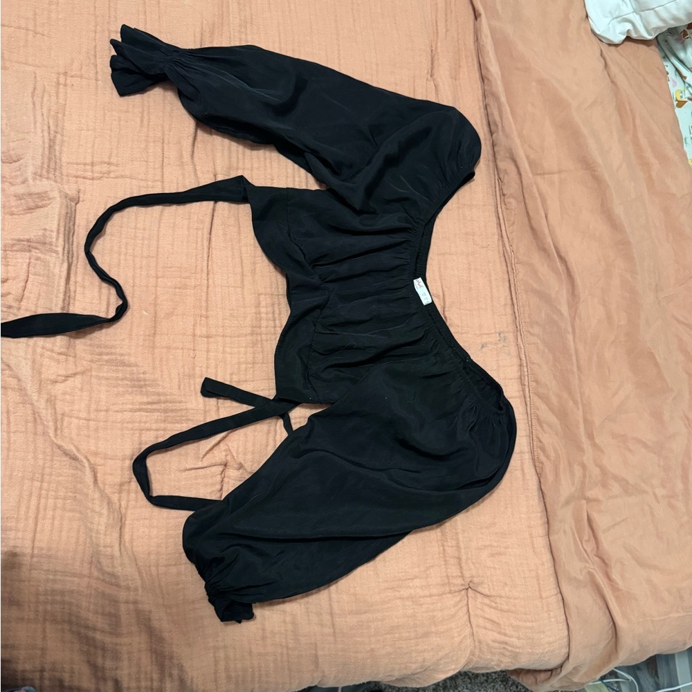 ROMWE Black Women's Intimate Top